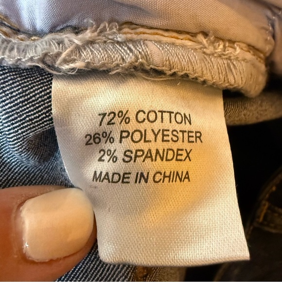 A.Z.I. | High-Waist Wide Leg Jeans with Button Detail down the Leg | Sz 12 - Picture 8 of 10